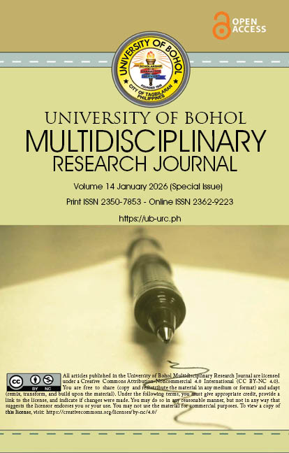 					View Vol. 14 No. 1 (2026): January
				